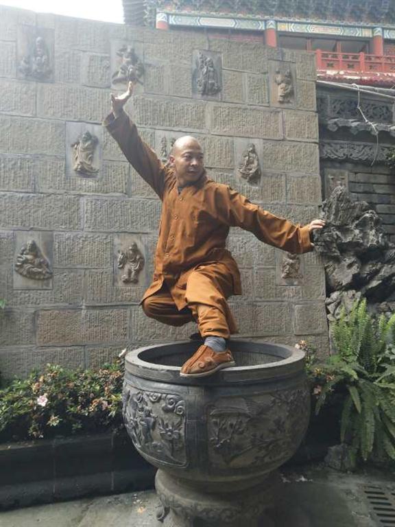 少林永化堂武僧释行布禅师